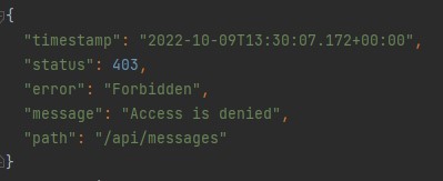 정상적으로 예외가 전달되 클라이언트에 출력됨
