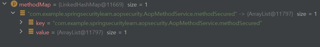 전달한 맵 객체가 정상적으로 전달되 저장되어 있음